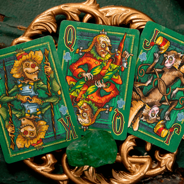 Baralho Wizard of Oz Kings Wild cartas corte paus