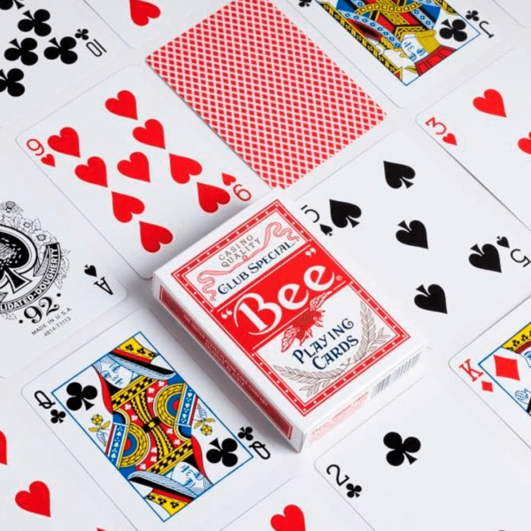 Baralho Bee Poker Size Vermelho cartas