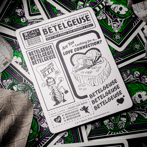 Baralho Beetlejuice Theory11 carta promo