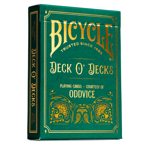 Baralho Bicycle Oddvice Deck O' Decks caixa detalhes