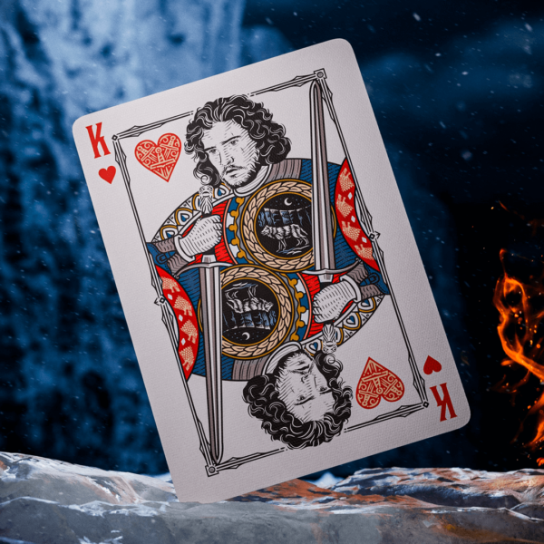 Baralho Game of Thrones Theory11 carta reis John Snow