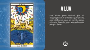 Capa a lua no tarot