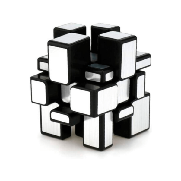 Cubo Mágico Mirror Silver montando