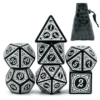Dado RPG cinza
