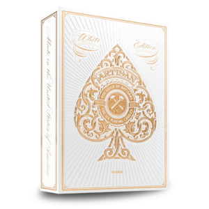 Baralho Artisan Playing Cards White - theory11