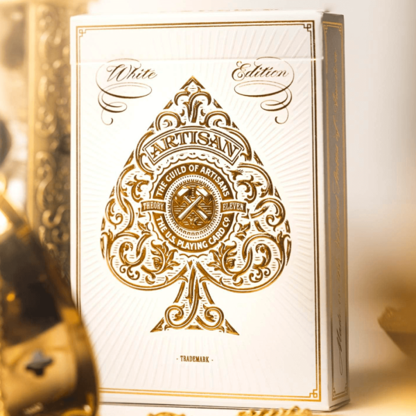 Baralho Artisan Playing Cards White - theory11 BG 2 caixa