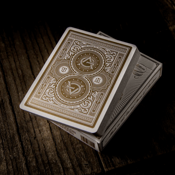 Baralho Artisan Playing Cards White - theory11 Cartas e backcard