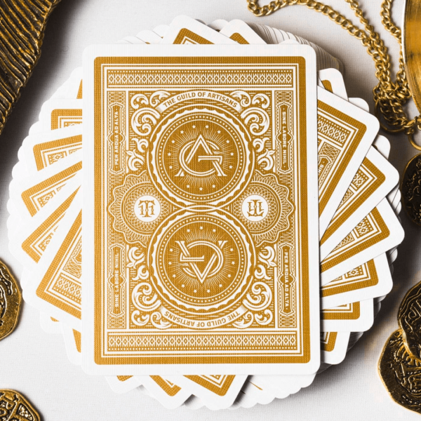 Baralho Artisan Playing Cards White - theory11 backcard