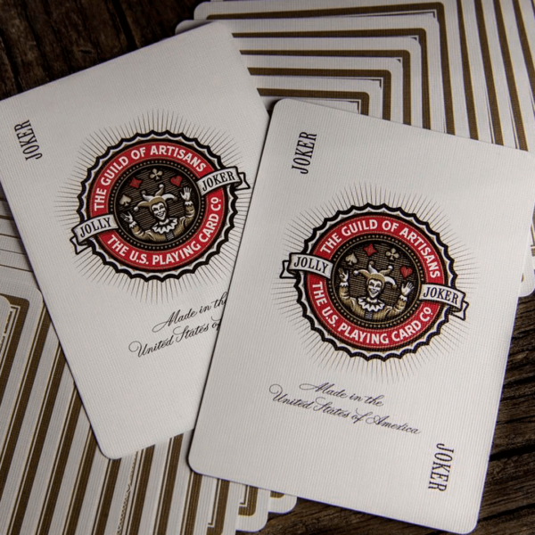 Baralho Artisan Playing Cards White - theory11 cartas jokers
