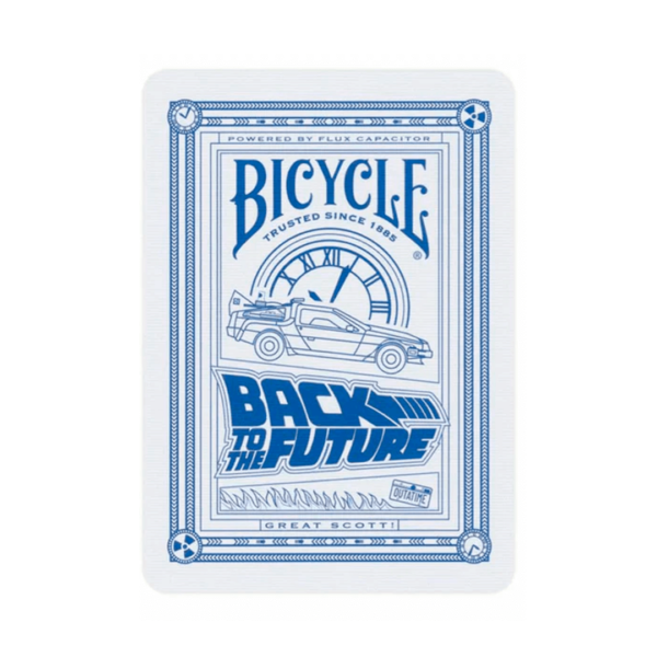 Baralho Bicycle Back to the Future promo