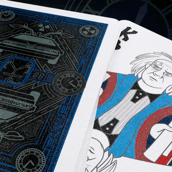 Baralho Bicycle Back to the Future reis e backcard