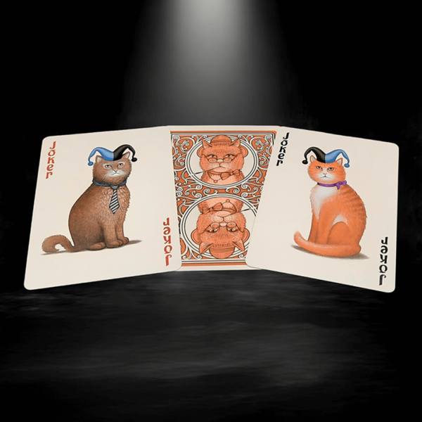 Baralho Bicycle Poker Cats joker e backcard