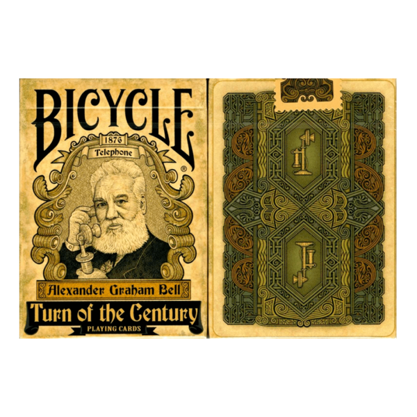 Baralho Bicycle Turn of the Century (Telephone) frente e verso