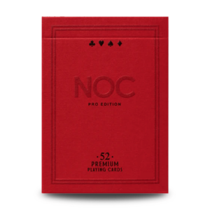 Baralho NOC Pro 2021 Burgundy Red