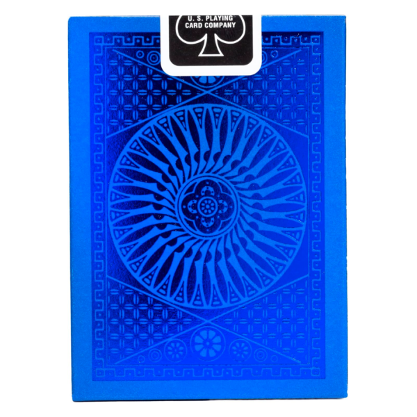 Tally Ho Blue (Circle) MetalLuxe caixa traseira backcard