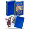 Tally Ho Blue (Circle) MetalLuxe cartas e backcard