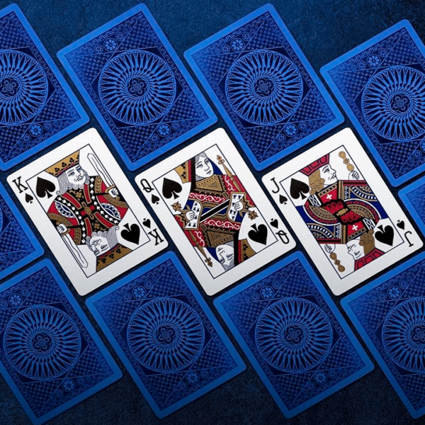 Tally Ho Blue (Circle) MetalLuxe lbackcard e cortes