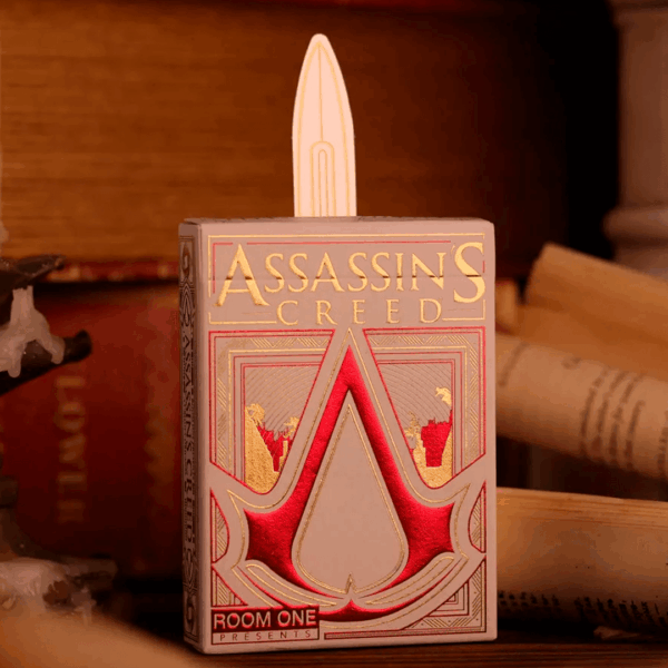 Assassin's Creed Legacy (Hidden Blade White) caixa com a hidden blade