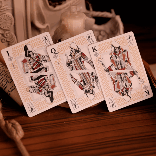 Assassin's Creed Legacy (Hidden Blade White) cartas corte