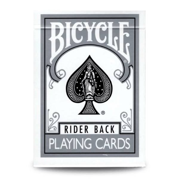 Baralho Bicycle Rider Back Silver