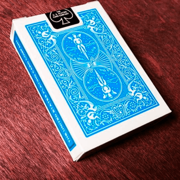 Baralho Bicycle Rider Back Turquoise caixa verso