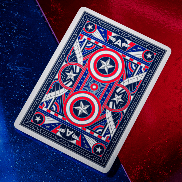 Baralho Capitão América Theory11 backcard bg