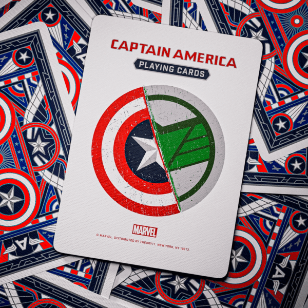 Baralho Capitão América Theory11 carta capitão