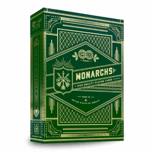 Baralho Monarch Playing Cards (Green) by theory11