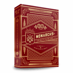 Baralho Monarch Playing Cards (Red) by theory11