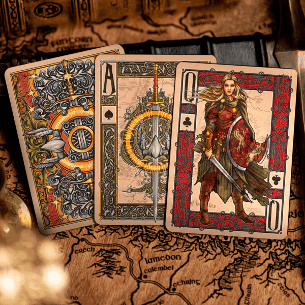 Baralho Senhor do Anéis retorno do rei kigs wild cartas as e rainha