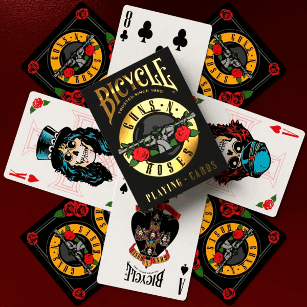 Bicycle Guns n Roses cartas BG