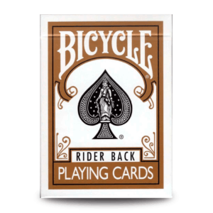 Bicycle Rider Back Gold