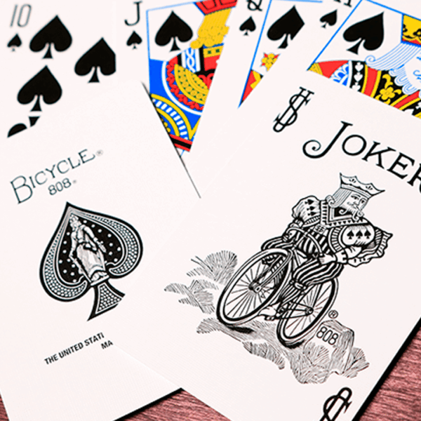 Bicycle Rider Back Gold cartas joker
