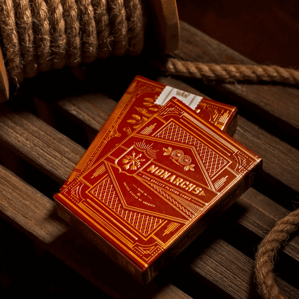 Monarch Playing Cards (Red) by theory11 BG 1