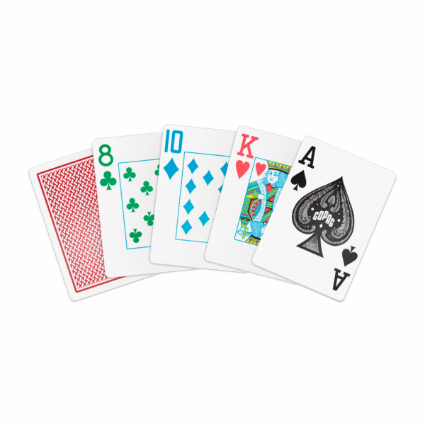 Baralho Copag Texas Hold'em Poker 4 Cores (Vermelho) - Imagem 2