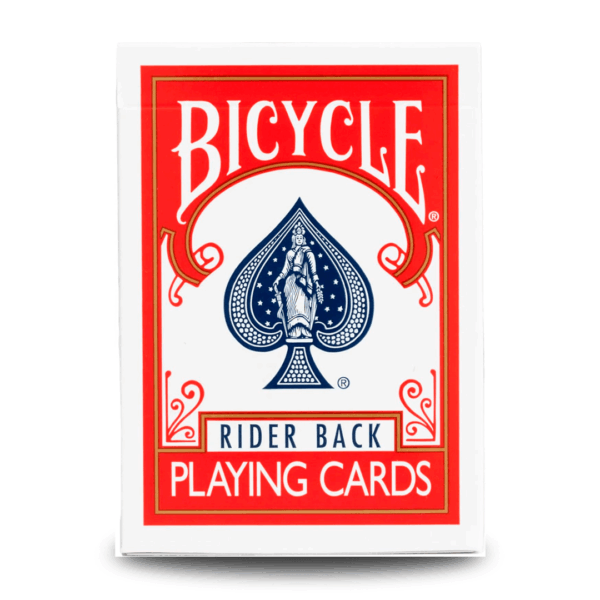 Bicycle Rider Back Vermelho Capa