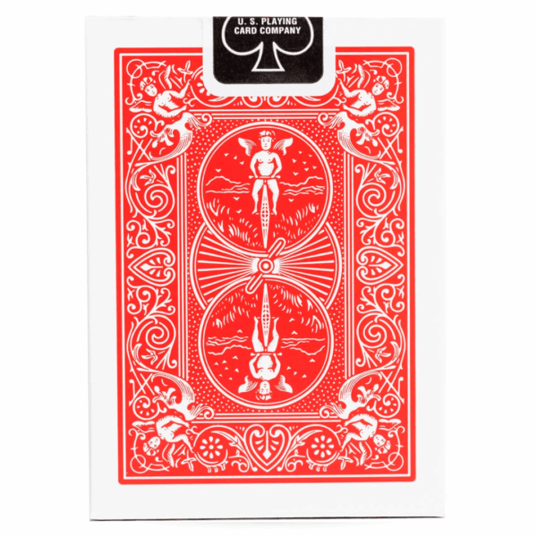 Bicycle Rider Back Vermelho backcard