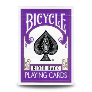 Baralho Bicycle Rider Back Purple
