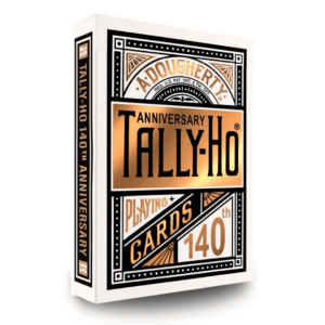 Baralho Tally Ho aniversário de 140 anos (Metaluxe)