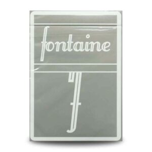 Fontaine Gray Playing Cards