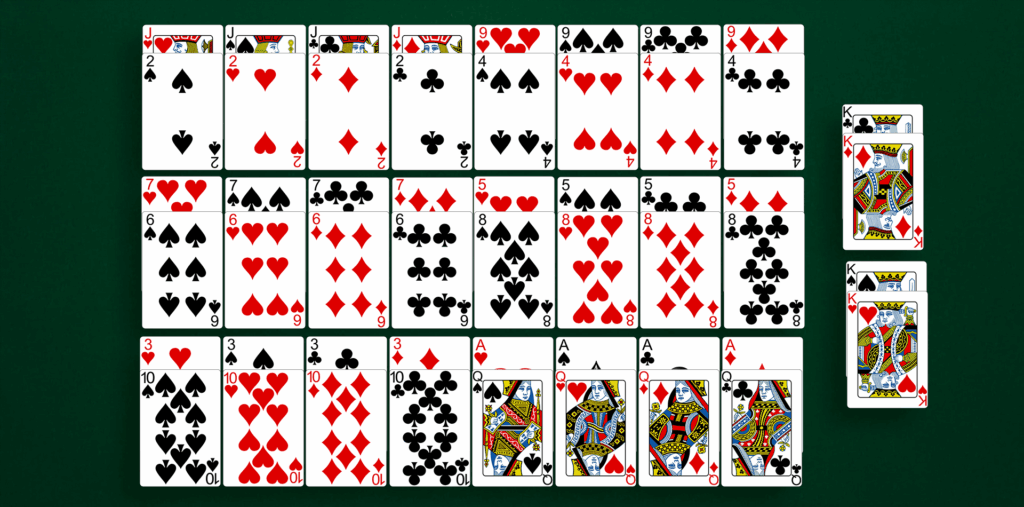 Frente e verso do invisible deck bg