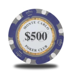 Fichas de Poker $500 capa