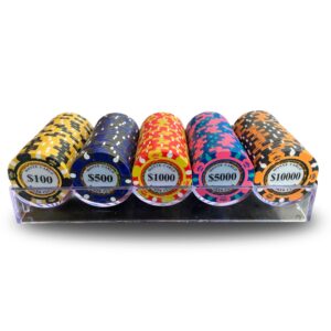 Kit ficha de Poker versão 2