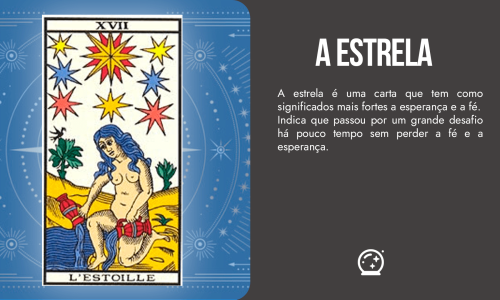 A estrela capa Tarot