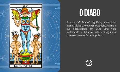 O Diabo no Tarot significados