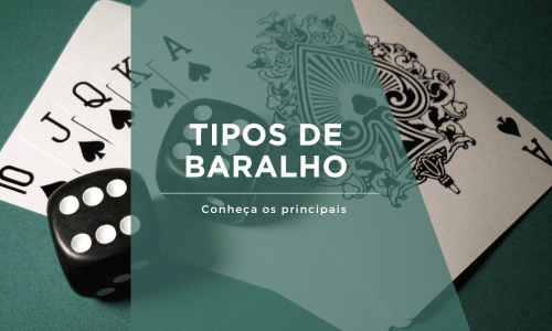 Tipos de baralho - capa