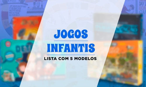 lista com 5 jogos infantis