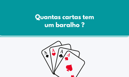 quantas cartas tem um baralho resposta